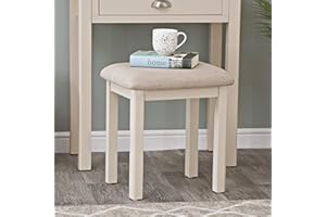 The Furniture Outlet Rutland Painted Oak Dressing Stool