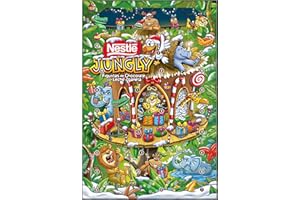 NESTLÉ JUNGLY Calendario figuritas de chocolate con leche 187 g