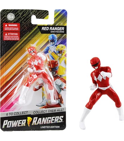 Figurines Power Rangers Mini 2,5 Cm - Édition Limitée Bandai - Neuf, Choisissez Votre Modèle