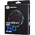Cooler Master MasterFan Pro 140 AF Ventola per Case 'Fino a 1600 RPM, Silenziosa, Modalità Performance, 140mm' MFY-F4NN-08NMK