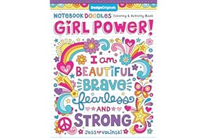 Notebook Doodles Girl Power!: Coloring & Activity Book