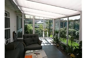 Floracord Sonnensegel Bausatz Universal 420 x 140 cm Uni, weiß, 04-77-03-30P