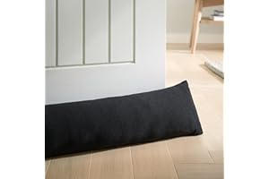 Catherine Lansfield Wilson Boudin de Porte en Velours Noir