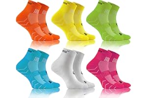 sesto senso Chaussettes Sport Coton Coloré Femme Homme Lot de 3 ou 6 Paires