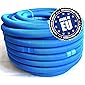 Poolschlauch 4,4 Meter blau 32 mm, Poolomio Schlauch für Intex und Bestway Filteranlagen, für Pool und Schwimmbad, 1 x 4…