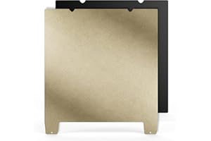 OUYZGIA Ender 5 S1 PEI Build Plate with Location Hole Magnetic Removable Spring Steel Texture Surface 235x235mm Print Bed Platform for Ender 3/3 V2/3 Pro/3 Neo/3V2 Neo/3 S1/3 S1 Pro Ender 5/5 Pro