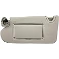 Ezzy Auto Gray Left Driver Side Sun Visor Compatible with Nissan Altima 2013-2016 96401-3TA2A 964013TA2A