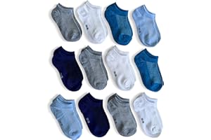 POPYS 12 Pary skarpety dziecięce - skarpety dziecięce - skarpety dla niemowląt - skarpety chłopięce