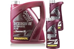 DIEDERICHS MANNOL Dexron III Automatic Plus Gear Oil 6 litres d'huile de transmission automatique