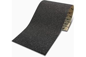 JESSUP THE ORIGINAL Jessup Griptape® Old School Skateboard Griptape 25,4 x 86,4 cm foglio nero