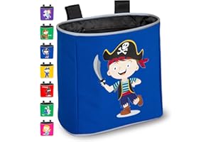 GRINSEZWERGE Sac de Guidon pour Enfants – 9 Motifs | Sacoche de Guidon pour vélo d'enfant | Sac de Guidon de vélo | Panier de vélo Sac de vélo de Course Panier de Guidon | Tricycle Scooter Sac