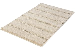 ‎KLEINE WOLKE Kleine Wolke Badteppich Monrovia, Sandbeige, 70 x 120 cm