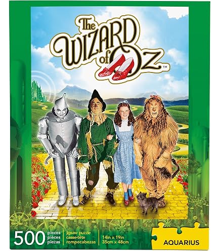 Clementoni 1000 Piece Puzzle: The Wizard Of Oz - 70x50 Cm, Made In Italy