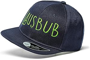 MINIFAN Kinder Cap : Lausbub - Basecap Kinder Kappe Jungs Cap Kappe Cappy Jungen Sport Mütze Kinder Kappi