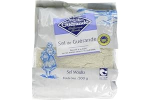 LE PALUDIER DE GUERANDE Celtic Grey SEA Salt FINE - GUERANDE SEL MOULU 500g