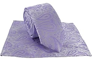 Michelsons of London Boys Tonal Paisley Tie & Pocket Square Set
