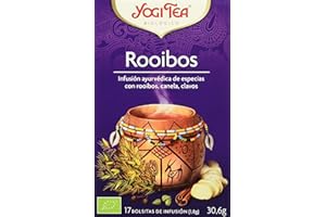 Yogi Tea Rooibos - Paquete de 6 x 17 Sobres - Total: 102 Sobres
