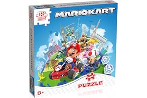WINNING MOVES - PUZZLE MARIO KART - AROUND THE WORLD - 500 Pièces - Version française
