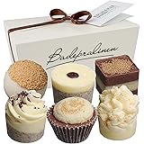 BRUBAKER Cosmetics Set bombe da bagno 'Mousse au chocolat' Set da 6 pezzi fatti a mano e vegane