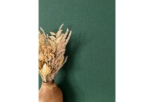 Newroom Tapete Grün Vliestapete Einfarbig - Unitapete Uni Stoff-Optik Textil-Optik Modern Leinen-Optik Struktur inkl. Tapezier-Ratgeber