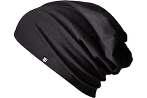 Enter the Complex® Berretto in Jersey Leggero, Uomo e Donna, Slouch Beanie in Cotone, Elasticizzato