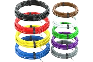 AUPROTEC bilkabel 1,5 mm² set 9 färger à 10m FLRY-B som en ring