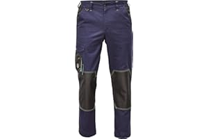 DINOZAVR Cremorne Pantalones de Trabajo Cómodos para Hombre con Bolsillos para Rodillera y Cintura Elástica