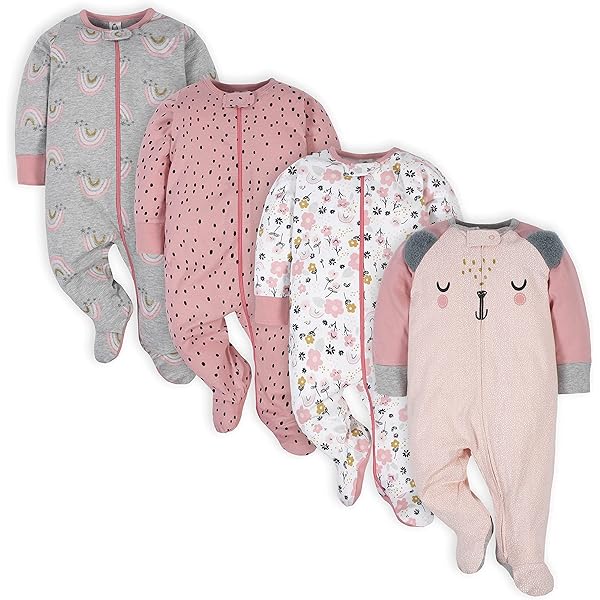 JiAmy Babyrompertje, set van 3 stuks, pasgeborenen, katoen, lange mouwen, overall met voeten, jumpsuit, kleding voor baby's, jongens, meisjes, 0-12 maanden, groen Saurier, 9-12 Maanden