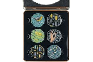 THE QUILTED BEAR Pesas con patrón de oso acolchado: múltiples diseños de pesas artesanales resistentes a los arañazos, pesas con patrón para costura o sastrería (Catherine Rowe, diseño de costura, 6 x 40 mm)