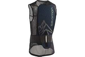 Salomon Flexcell Pro Vest Körperschutzweste Unisex Ski Snowboarden, Anpassbarer Schutz, atmungsaktiv, Leicht zu verstellen