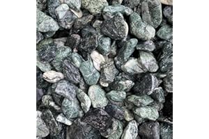 ZANDOBBIO Sassi Ciottoli Decorativi Verde Alpi per Giardino e Vasi Granulometria 15-25mm Confezione 25kg