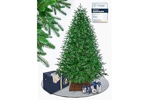 ‎EVEXMAS EveXmas - Adele Grün-185 cm- 100% Spritzguss-Künstlicher Weihnachtsbaum-Tannenzweige aus 100% Polyethylen- auf Metallständer- Aufbewahrungstasche und Baumkorb im Lieferumfang enthalten