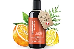 ‎NORTH-WEST ALPENHERZ Saunaaufguss - 100% naturrein - 100ml mit ätherische Öle aus Orange, Zitrone & Zedernholz Saunadüfte Aufgussmittel Saunaöl Sauna Zubehör Saunaduft Aufguss Geschenkset