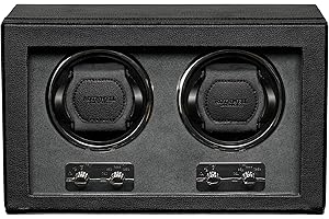 ROTHWELL Doppio Caricatore per Orologi Automatici con Motore Silenzioso, Dotato di Diverse Velocità e Impostazioni di Rotazione