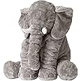 Ikea JATTESTOR Soft Toy, Elephant, Grey