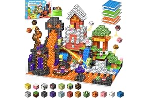 Wootoyz 150 Pezzi Costruzioni Magnetiche per Bambini, Giochi Bambini 3 4 5 6 Anni Cubi Magneti Bambini Regalo Bambino Bambina 3-6 Anni Blocchi Magnetici Building Blocks