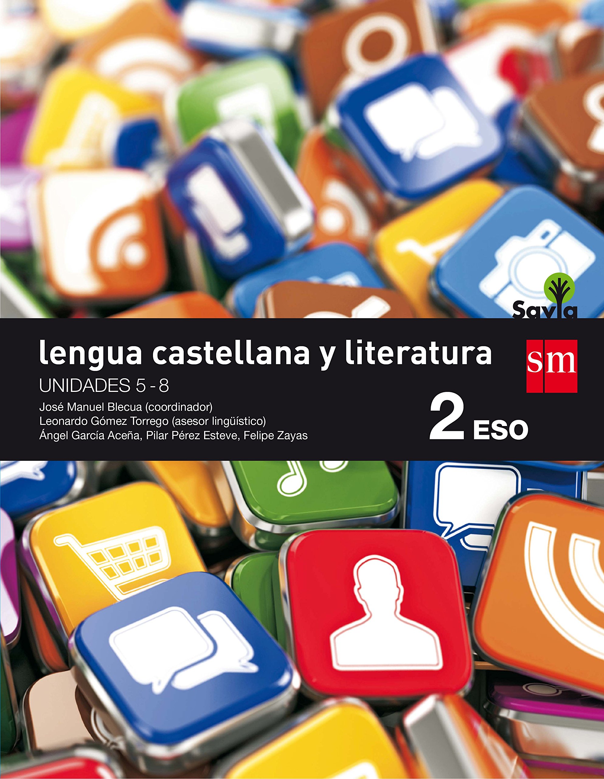 Lengua castellana y literatura. 2 ESO. Savia. Trimestres - Pack de 3 libros