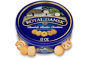 Royal Dansk OFX53005 Danish Cookie Selection, No Preservatives or Coloring Added, 12 Ounce