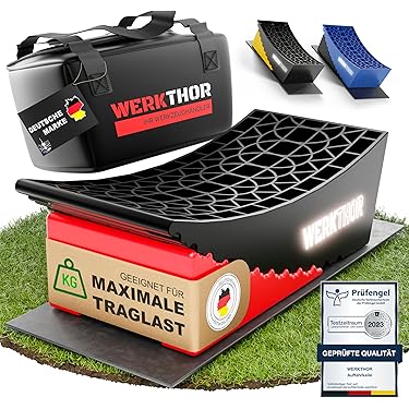 Cunei Per Freni Di Rimorchio E Camper - 2 Pezzi In Plastica Nera, Con Manico, Antiscivolamento - Foto 3