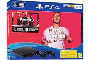 Fifa 20 500GB PS4 Bundle with Second DualShock 4 Controller - PlayStation 4 [Importación inglesa]