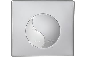 Cornat AP32 Plaque de déclenchement pour VWC 352/ WEK2 Chromé Mat