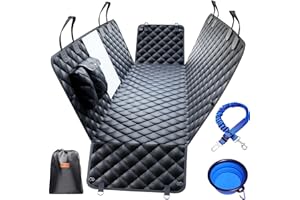 ‎PETPROVED PETPROVED Dog Blanket Car Rear Seat Cover Back Seat Protector Car Seat Protector Car Protective Cover Dog Back Seat (With Accessories)