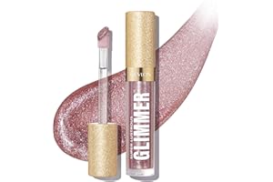 Revlon Super Lustrous Glimmer Gloss, Glitterato Idratante e Rimpolpante, Finish Ultra Lucido e Brillante, Formula a Base di Piante, 003 Lavender Lust, 3.8ml