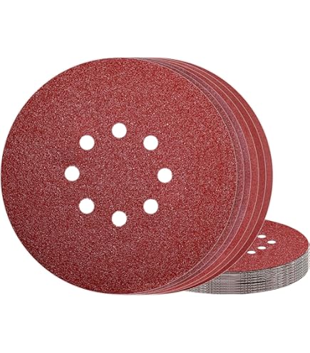 Lot De 10 Disques Abrasifs Auto-adhésifs Pour Ponceuse Dremel Grain 40-800 180 Mm