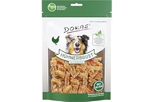 Dokas Chicken Breast in Pieces for Dogs, Pack of 3 (3 x 200 g)