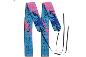 BB BANBROKEN Muñequeras BANBROKEN (1 PAR) Estabilidad en muñecas para Fitness, Gimnasio, CrossTrain, fit, Calistenia, Halterofilia, Pesas - Hombre, Mujer -Talla Única (2unds)…
