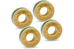 STEWMAC Mitchell Lot de 4 rouleaux de fil abrasif 3,7 m