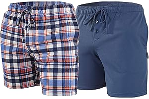 Sesto Senso Męskie spodnie piżamowe, krótkie, bawełniane, 1 lub 2 sztuki