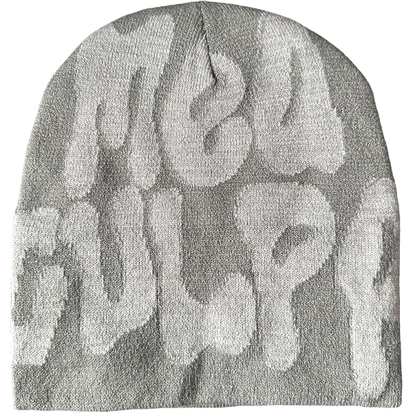 2 Bonnets Hip-hop Y2K Style Harajuku - Motif Tête De Mort - Tricot Acrylique Chaud - Unisexe Homme Femme - Tendance Streetwear - 3