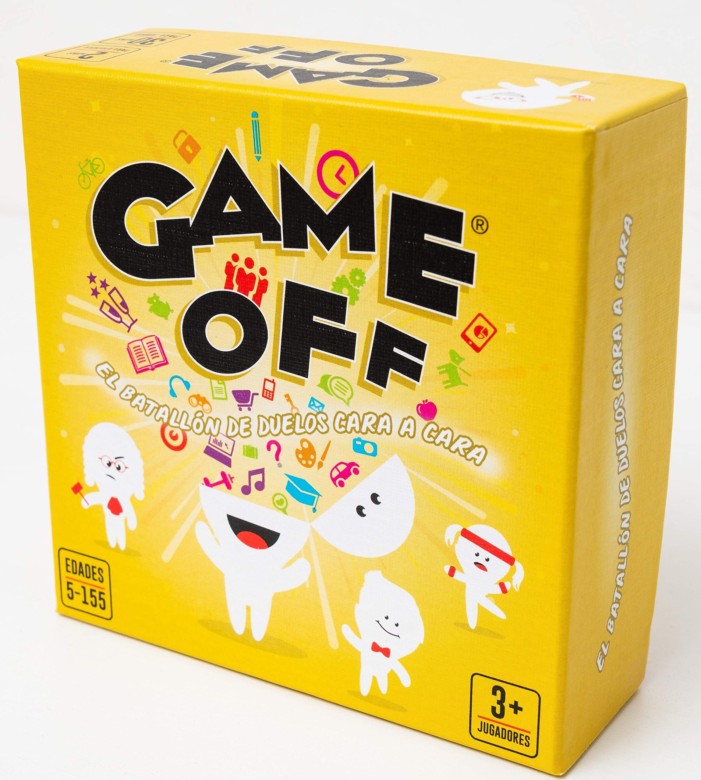 Game Off - El Batallón de Duelos Cara a Cara | Juego de Fiesta | A Partir de 5 años | 3+ Jugadores | Tiempo de Juego de 15+ Minutos